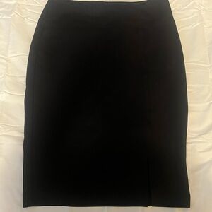 Elegant Black Pencil Skirt